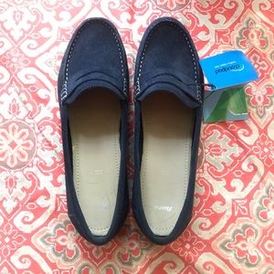 New Italian Bata Blue Loafers
